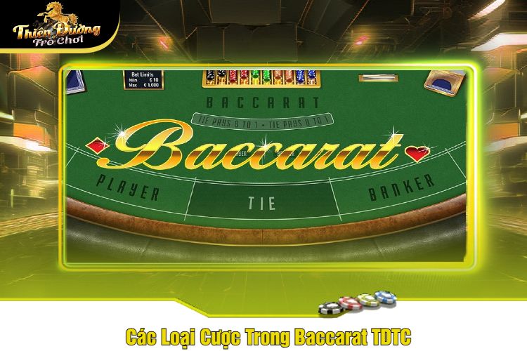 Các Loại Cược Trong Baccarat TDTC